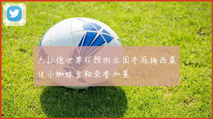 杰拉德世界杯预测法国夺冠梅西最佳小蜘蛛金靴荣誉加冕